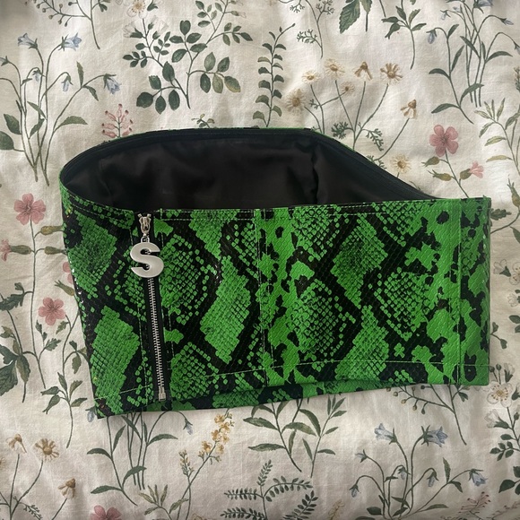 Simon Miller Python Bustier Top - Picture 2 of 4